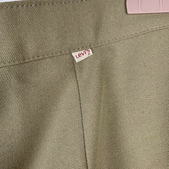 VTG NWT Deadstock Levi's Women's 36/18 Tan Wide Leg Bend Over Pants Trousers - Picture 6 of 10